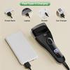 Electric Foot Callus Remover, LED Light & Display Electric Foot File, Rechargeable Waterproof Electric Foot Filer, 3 Replacement Rollers & USB-C