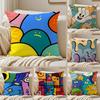 Fun Childlike Colorful Cushion Cover Pillowcase Antidustmite living Room Sofa Decor Cushion Room