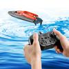 Remote Control Boat 2.4GHz Dual Motor Racing Boat Water Toy Waterproof ABS RC Speedboat for Pool River