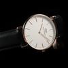 Daniel Wellington 40mm Rose Gold Leather Belt, Sheffield 0107DW [Parallel Import]