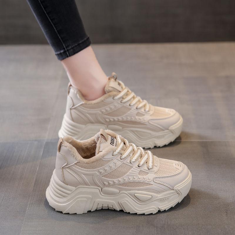 

Спортивная обувь на мягкой подошве, легкая, взрыв интернет-знаменитости, водонепроницаемые кроссовки для папы, женские, новая универсальная повседневная обувь осень-зима 2025 41 хаки