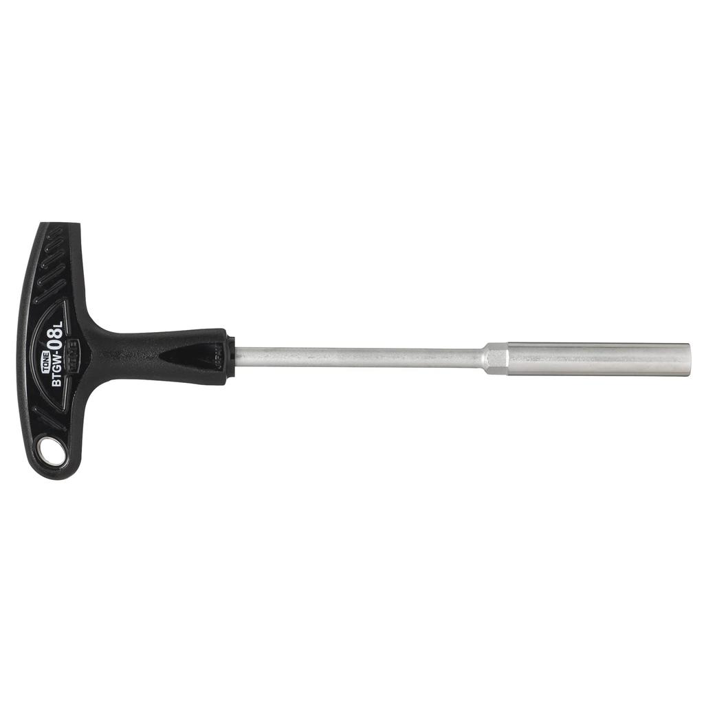 TONE Box Wrench 8mm Width T-Grip (Deep Type), BTGW-08L, Black,
