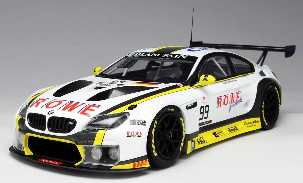 PLATZ PN24001 Racing Series BMW M6 GT3 2016 Spa 24 Hours Race Winner 1/24