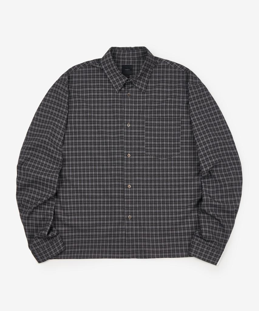 THEY Plaid Check Shirt_2 Color
