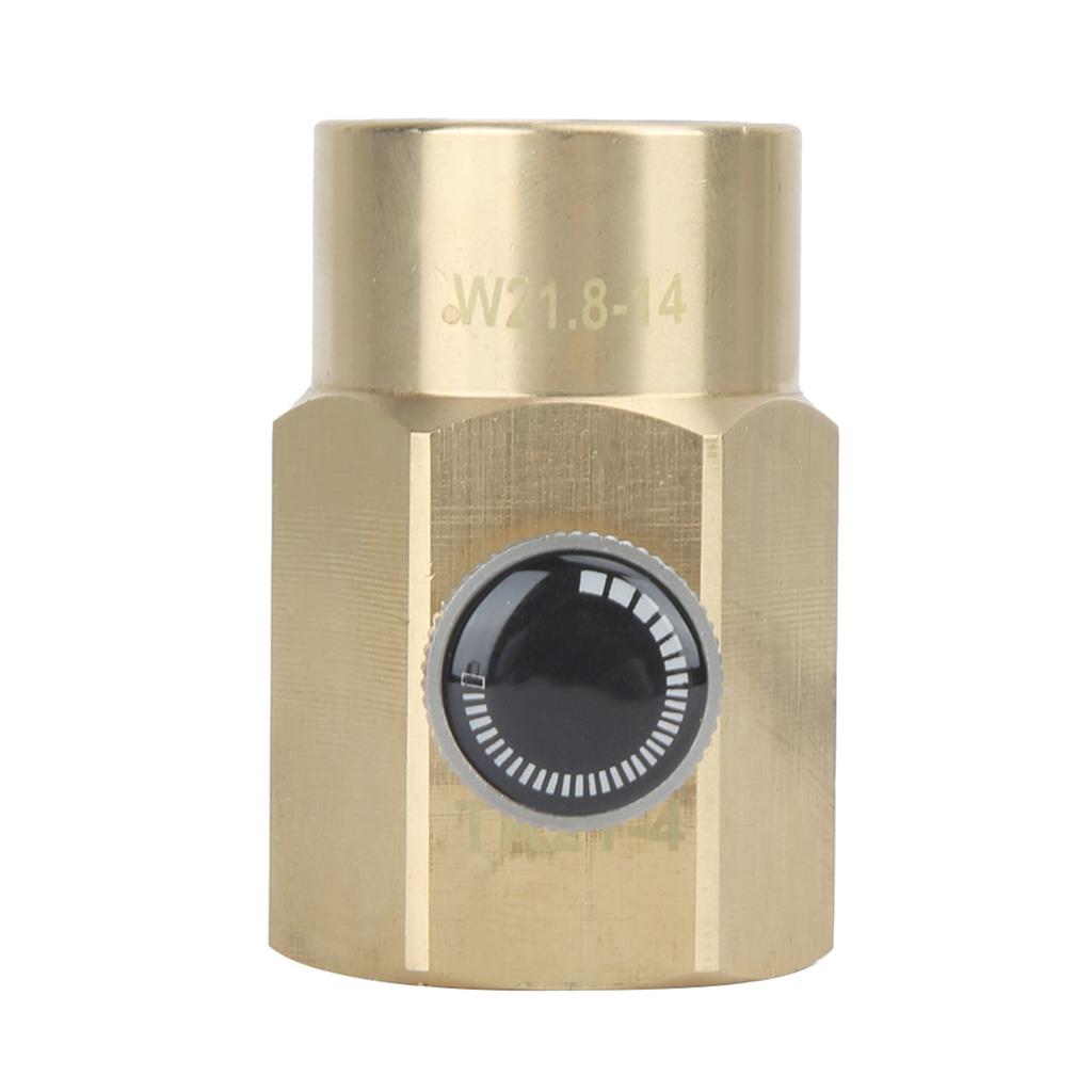 Mini Brass Filling G1-2 to W21.8-14 Soda Water Valve Adapter for SodaStream