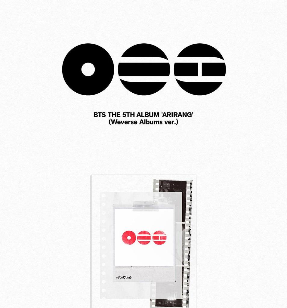 [POB] BTS [ARIRANG] 5th Full Album - WEVERSE ALBUMS Ver.