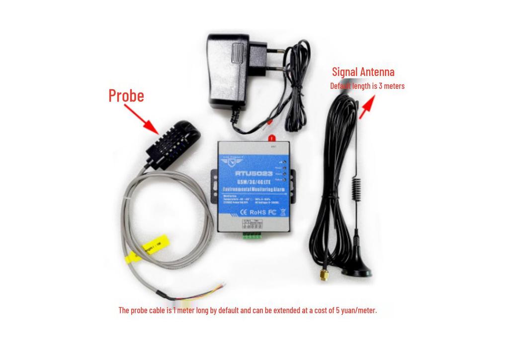 RTU5023 GSM Relay: 2G/3G/4G Remote Control, Humidity Monitoring, SMS Alarm, Mobile App Operable.