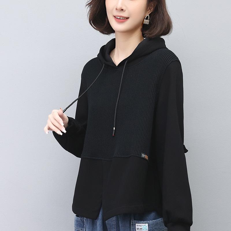 2024 Women's Lightweight Petite Hoodie - Spring/Autumn Casual Long Sleeve