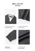 100% Pure Wool Color Block Lapel Korean Style Pullover Knitwear - Women's Autumn Winter Loose Cable Knit Sweater