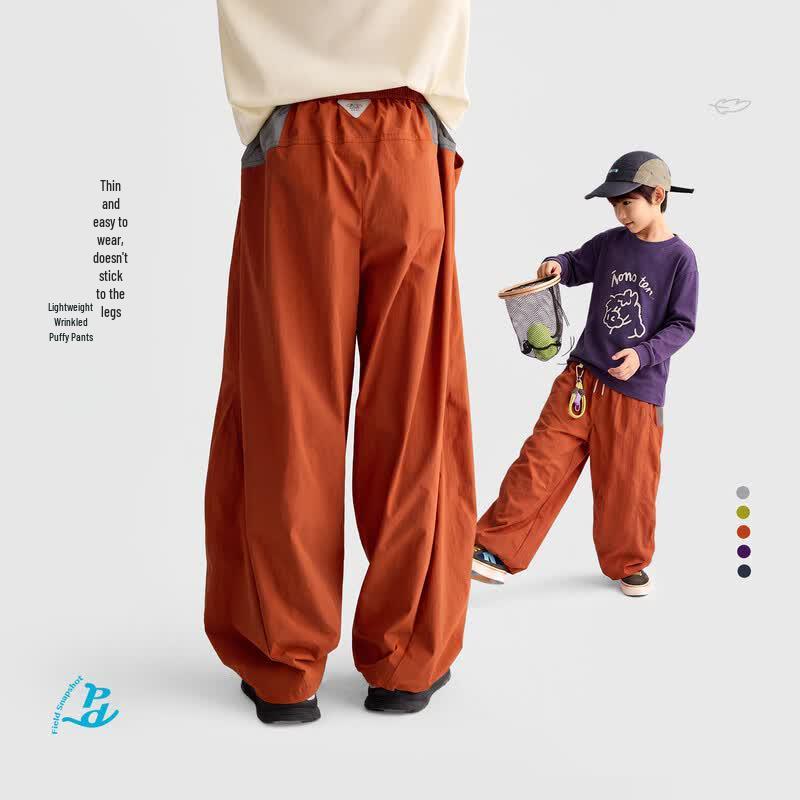 Gulu Diary Kids Lightweight Casual Long Pants