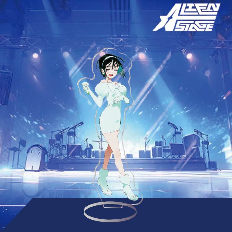 Anime Special-Shaped Stage Peripheral Acrylic Standing Sign Mizisua, Desktop Decoration