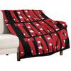 Utampa X3 with Stars Throw Blanket Summer Warm Retros Luxury Thicken Blankets