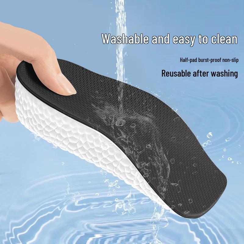 

Семиточкові невидимі устілки для збільшення зросту з підтримкою склепіння стопи для чоловічих та жіночих черевиків Мартін, потовщена м яка підошва. 3.5CM Height Increase