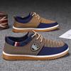 Men's Casual Shoes Lightweight Spring Autumn Canvas Male Shoe Flat Sneakers on Sale Adults New in Promotion Size 44 Non-leather