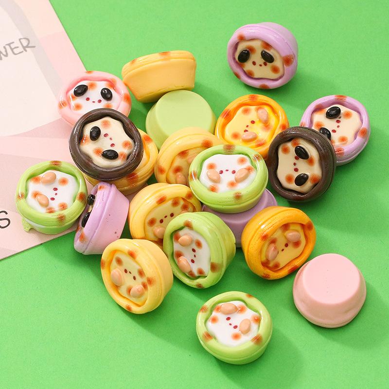 Handicrafts Cute Dog Resin Charm DIY Accessories Used for Hair Clips, Keychains Jewelry Crafts