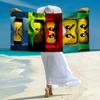 Ninja Fashion Beach Towel: Ideal for Summer Adventures Soft, absorbent and quick drying suitable for swimming and bathing
