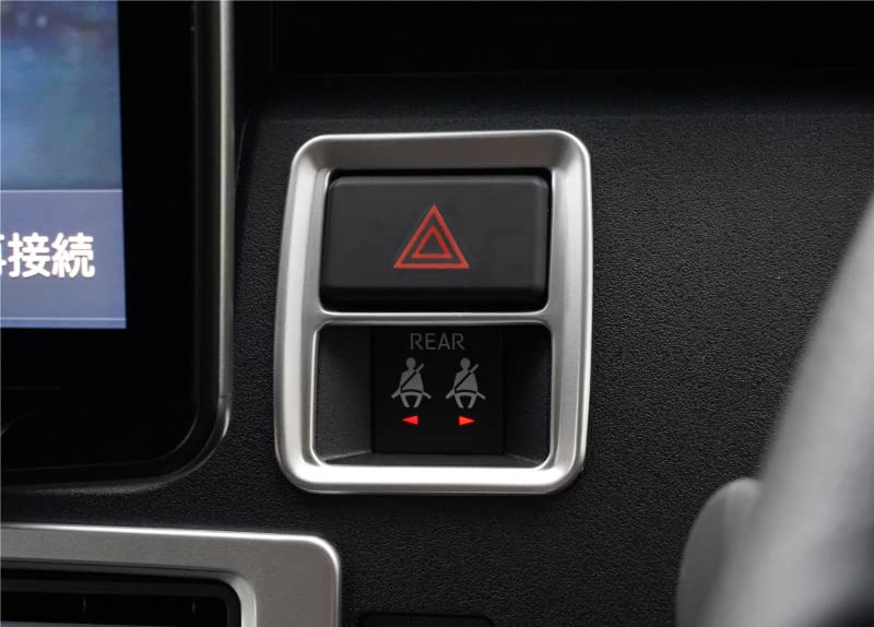 Fits the new Daihatsu For ATRAI S700V S710V 2021 Interior Front Center Air Vent Cover Drink Holder Cover Hazard Button Panel Cover Garnish [Just Fit]