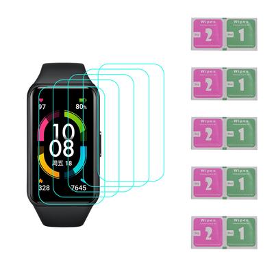 Smart Watch Screen Protector Anti-Scratch Soft Film Protector High Transparency Cover Replacement for HONOR Band 6
