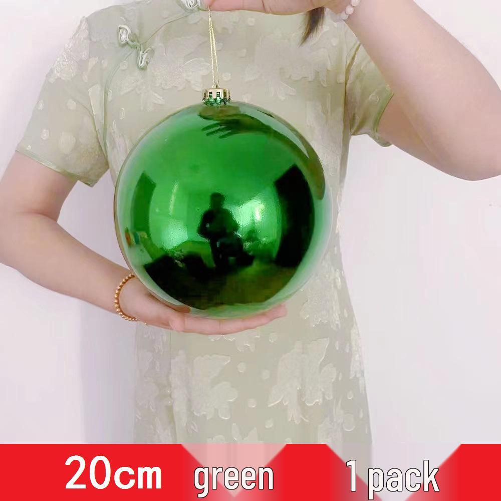 Custom Electroplated Round Christmas Hanging Ornament