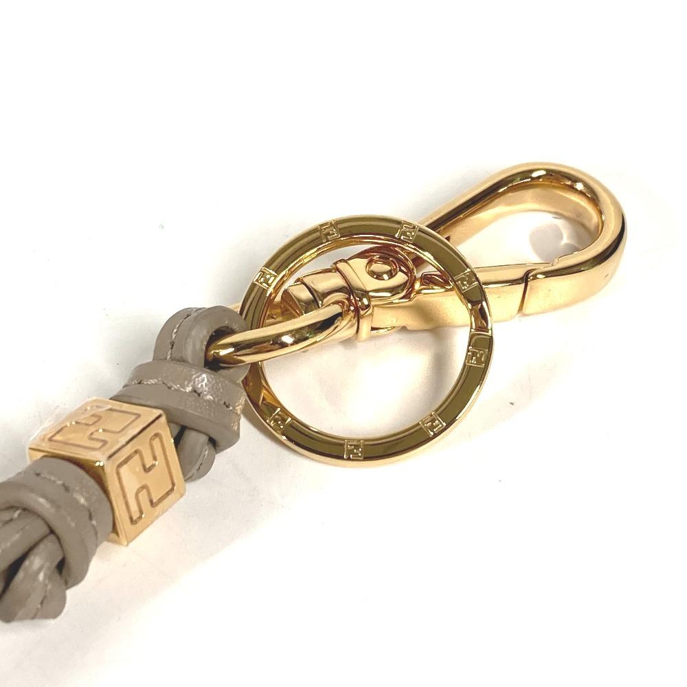 FENDI 7AS255 FFDiamond charm Bag Charm Key Holder Unused