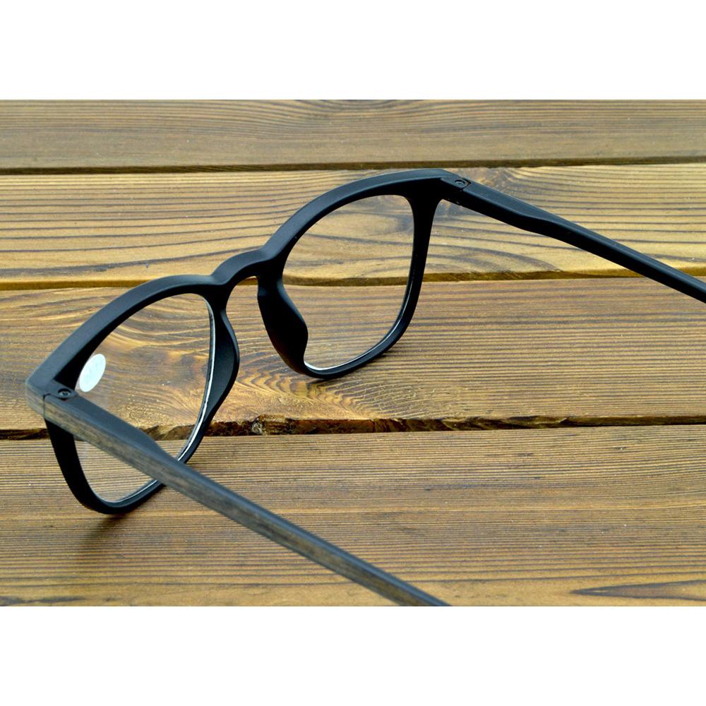Retro Classical Wood Style Fashion Reading Glasses for Men for Women Myopia Available +0.75 To +4