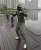 CrossG2 Men's Frog Camouflage Tactical Work Pants - Wear-resistant, Breathable Outdoor Training Military Fan Long Pants