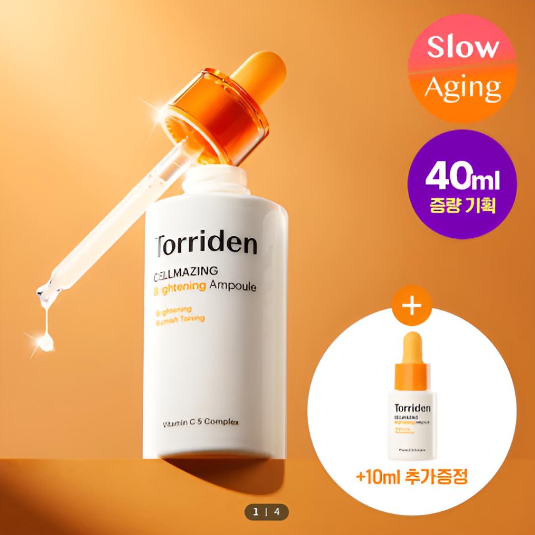 [TORRIDEN] Cellmazing Vita C Brightening Ampoule Set 30 ml (+ 10 ml)