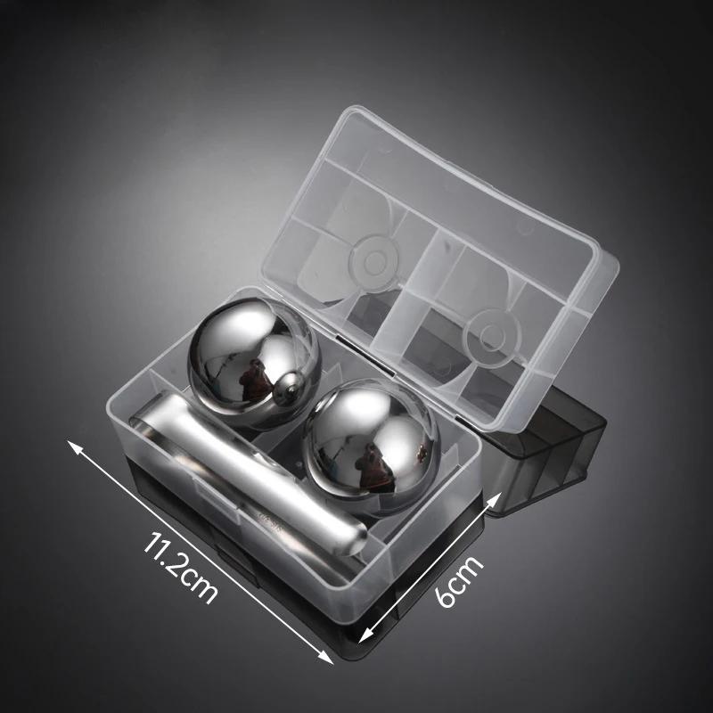 1pcs Large Whiskey Stones Round Stainless Steel Ice Ball Reusable Drink Cooler For Beer Wine Coffee Food Grade Bar Accessories