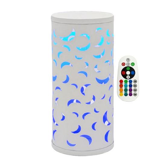 Hollow-out Butterfly Lamp USB Projector Lamp, RGB 16 Colors Decorative with Remote Powered Night Light Control, LED for Bedroom Living Room