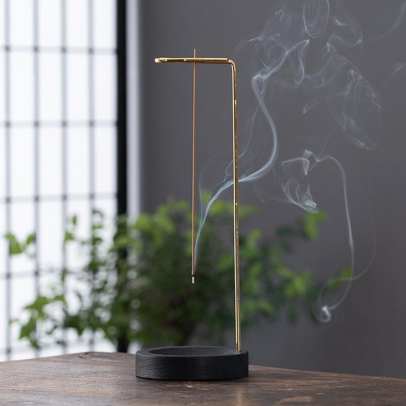 Zen-Style Inverted Incense Burner for Indoor Home Decoration