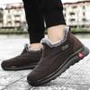 Fashion Men Boots Snow Hiking Men's Shoes Fashion Winter Boots For Men Ankle Boots Comfortable Shoes Men Footwear Work Plus Size Shoes