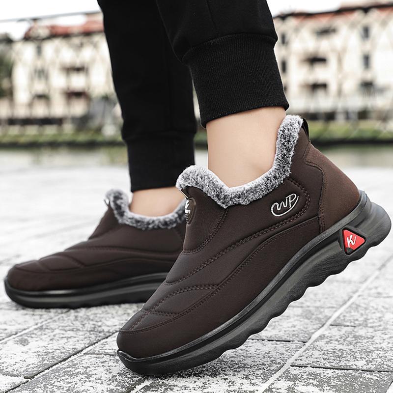 fashion Men Boots Snow Hiking Men's Shoes Fashion Winter Boots For Men Ankle Boots Comfortable Shoes Men Footwear Work Plus Size Shoes