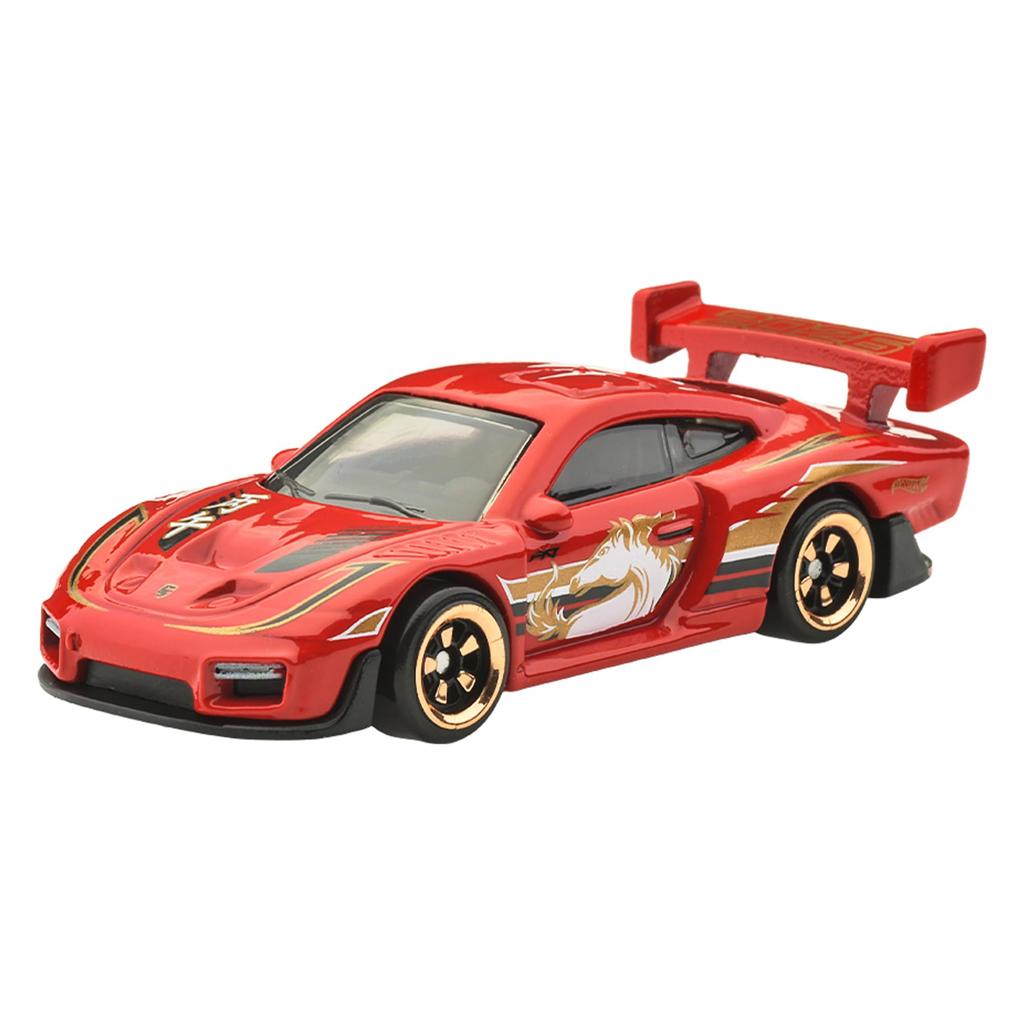 Hot Wheels Silver Series Porsche 935 Vehicle Toy Mini Car JNF49 Ages 3 and Up Red