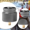 Camping Gas Adapter Butane Convert Accessories Aluminum Alloy Converter Refill for