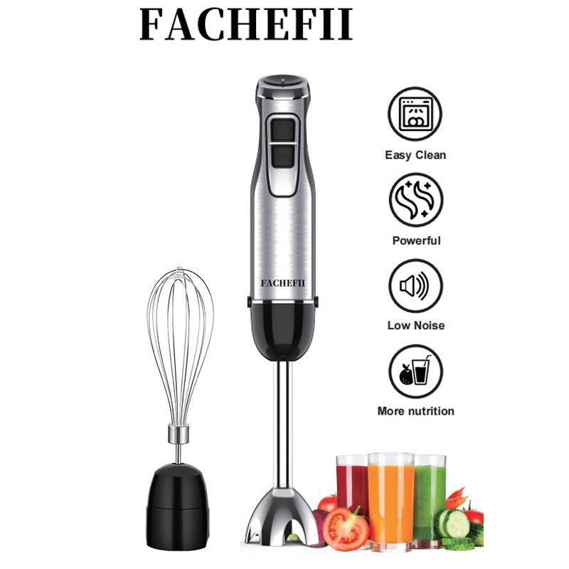 German Handheld Immersion Blender Mixer, Homogenizer for Baking, Glaze, Mousse, Commercial Multifunctional Basque.