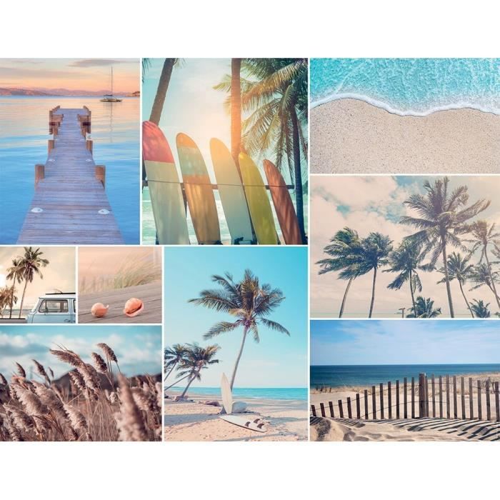 Puzzle 2000 pièces - nathan - en bord de plage - paysage et nature - adulte