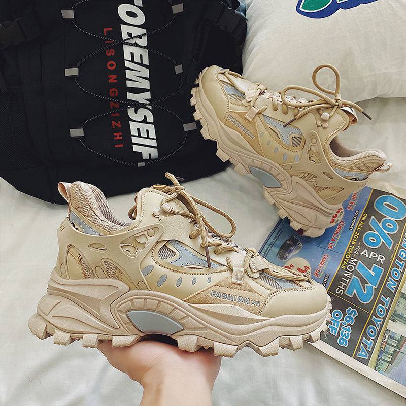 Schuhe für Männer Vulkanisierte Schuhe Plattform Atmungsaktive Turnschuhe Herbst Schwarze Laufschuhe Männliche High Fashion Zapatos Hombre