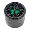 Tree Pattern Potentiometer Control Knob 6mm Shaft Hole Amplifier Knob Metal Electric Guitar Knobs Easy to Install