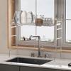 Zhi Shi Kitchen Sink Drain Rack with Organizer