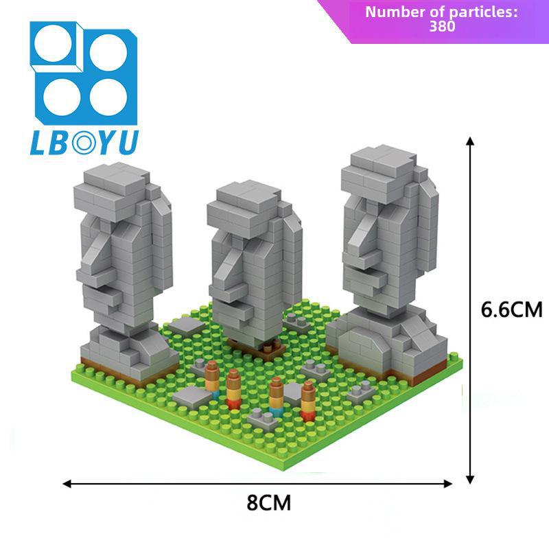 

Набор миниатюрных алмазных блоков Тадж-Махал: Развивающая игрушка для детей
