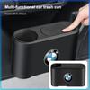 Trash Can Auto Emblem Garbage Box Bin Storage Car Accessories For BMW M Performance 1 3 5 7 Series M3 M4 M5 M6 X1 X3 X5 X6 X7 E30 E34 E36 E39 E4