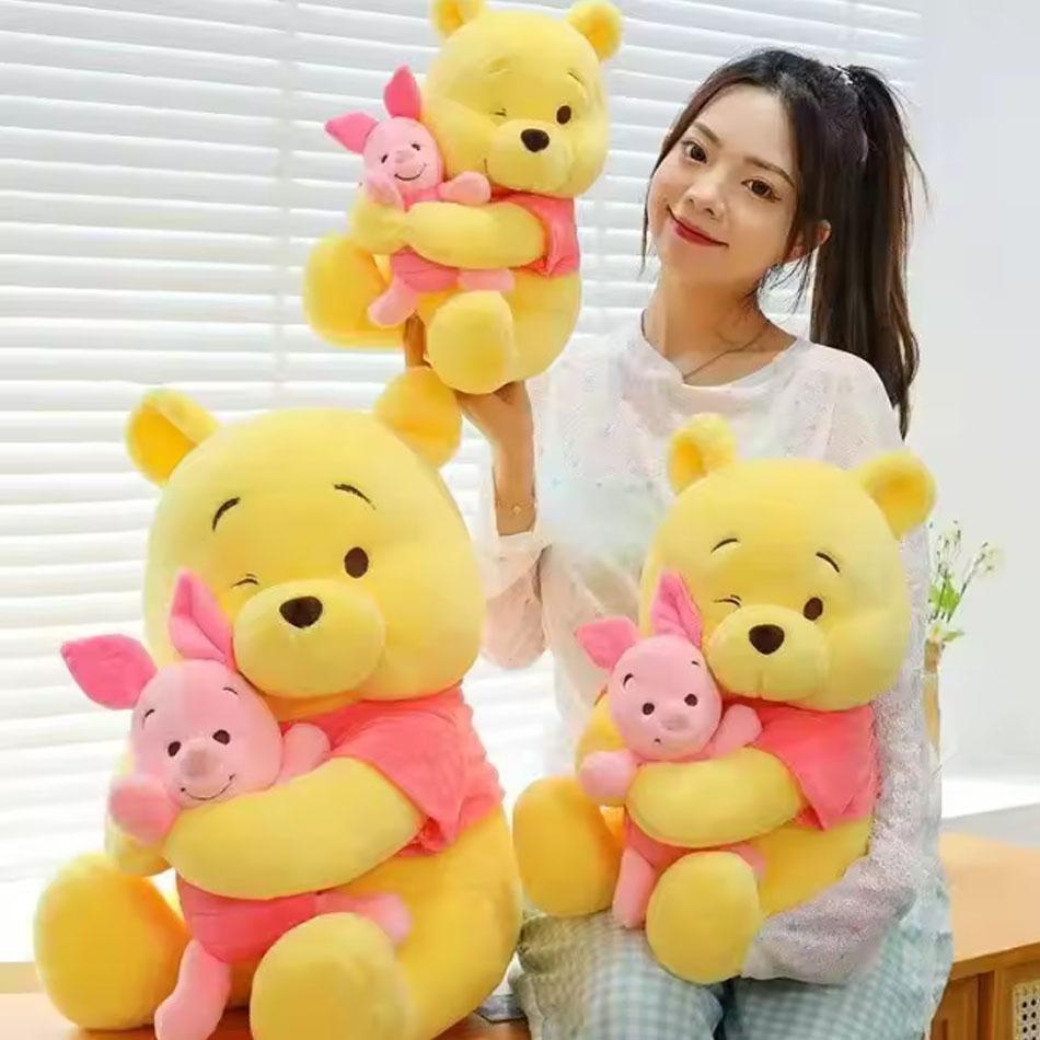 Hotsale 35cm Peluche Winnie the Pooh Orsetto Carino Bambola Vivi Amico Regalo di Compleanno Regalo di Natale
