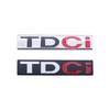 JJEM1 3D Metal Chrome Black Logo TDCI Emblem Car Fender Trunk Badge For Ford Fiesta Kuga Mondeo MK3 Focus MK2 TDCI Sticker Accessories