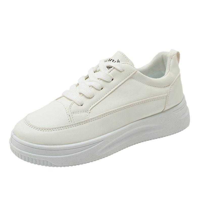 High value, ultra-light low heel, middle heel, student version, strap, outer wear board women's shoes, sports little white shoes, soft sole