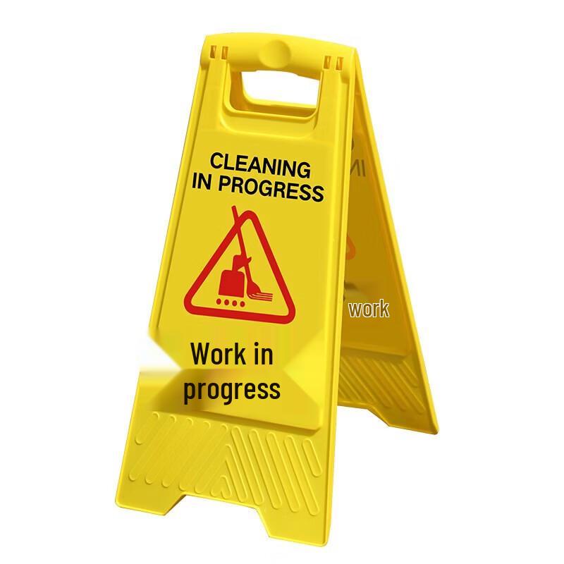 Brangdy Plastic A-Frame Warning Sign