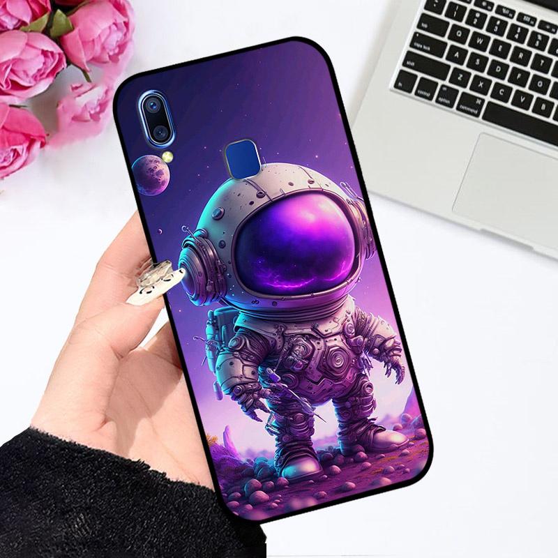 For Vivo V11 Case V11 Pro Shockproof TPU Soft Silicone Phone Cover For VIVO X21s Capa V11i Fundas Color Printing Fashion Cartoon