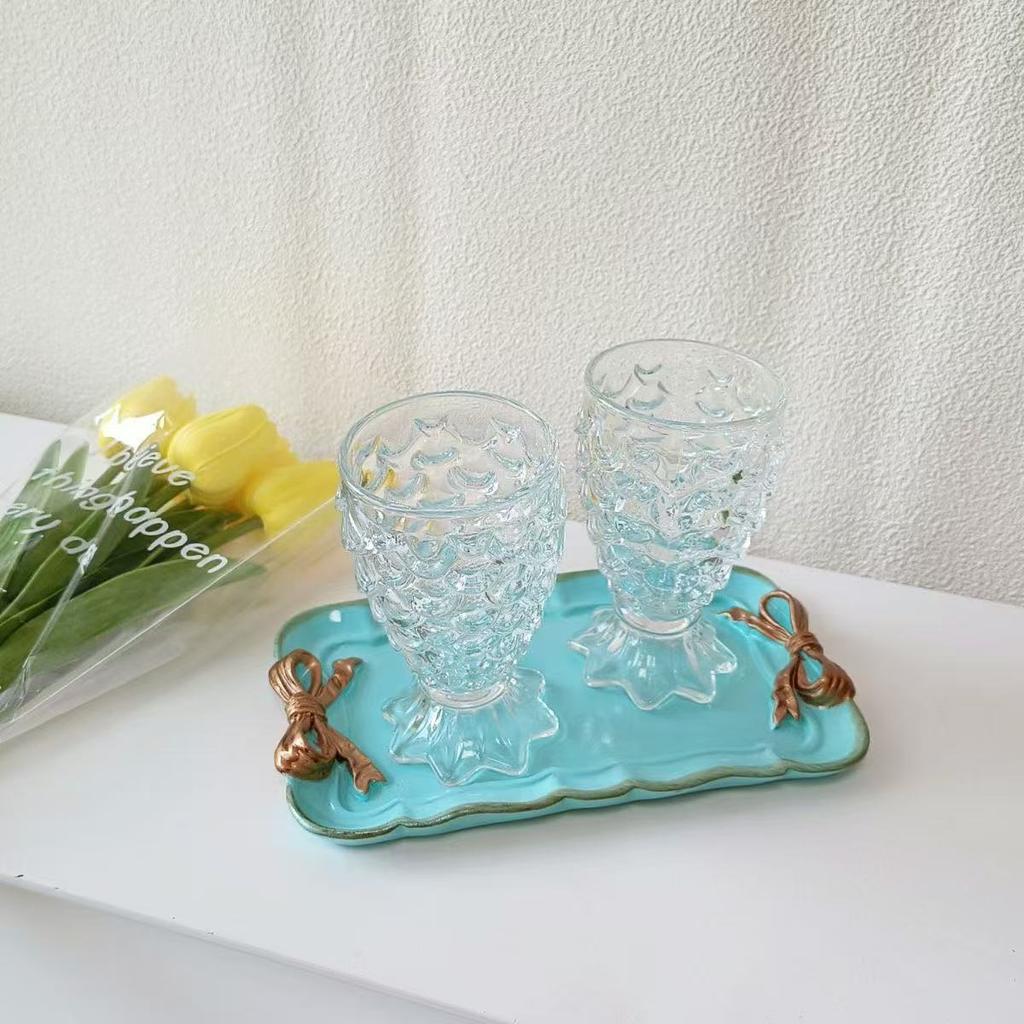 Piece Bow Tray Fruit Dessert Resin Tray Cake Jewelry Storage Tray Party Decoration Tableware Candy Tray Organizer Tools
