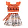 Nuovo Film Oceania 2 Vestito da Bambina Costume per Festa di Halloween Abito Elegante da Principessa Bambini Outfit Vaiana Vestito