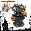 Exquisite Halloween Pumpkin Tree Decor Ghost Face Ghost Tree Ornament  Gift-Worthy