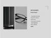 Ultra-light Polygonal Titanium Glasses Frame for Men and Women